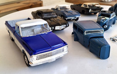 Model Car Junkyard Plastic 1/24 1/25 Scale Gassers Truck Vette