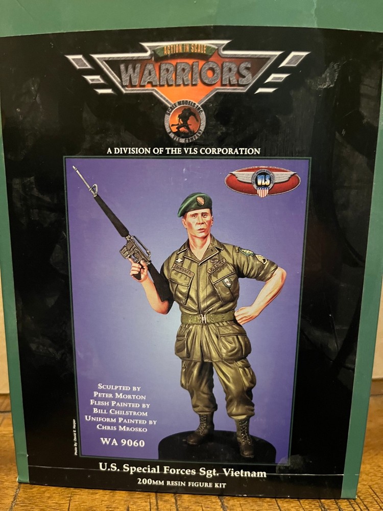 WARRIORS 200mm (1/9) US Special Forces Sgt. Vietnam (Green Beret)