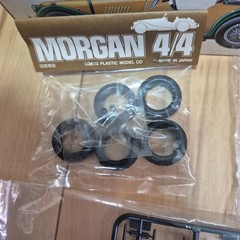 TAMIYA 1/24 scale MORGAN 4/4 plastic model kit from Japan.