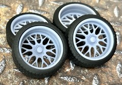 Resin 21/20 Inch: “Raceline Legacy ” Model car Wheels/Tires 1/24 scale