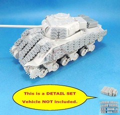 Legend 1/35 Stowage & Track Armor Set for British Sherman Firefly WWII #3 LF1454