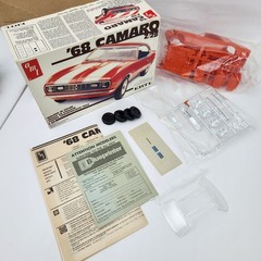 vintage AMT ERTL 1968 Chevrolet Camaro Z-28 Model Kit 6559 Complete Open Box