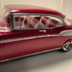 1957 Chevy Hardtop built model cars 1/25