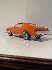 1969 AMC AMX built model car 1/25.