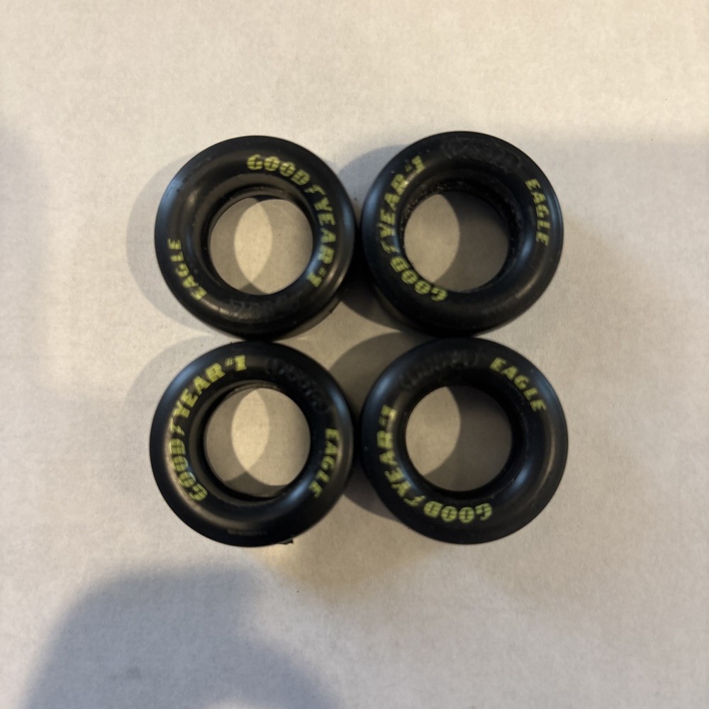 1/24th -1/25th scale Revell Nascar 4 Goodyear Tires Yellow Printed Lettering