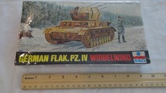 ESCI: 1/72 Flakpanzer IV “WIRBELWIND” Vintage New in Factory Sealed Box.