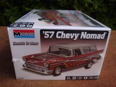 Classic Cruiser ’57 Chevy Nomad Model Car Kit- 1:24 scale by Monogram (2022) NEW
