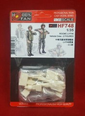 Hobby Fan HF-748 1/35 ROC Marine Corps LVTH6 Vehicle Crew – 2 Fig. for AF35141