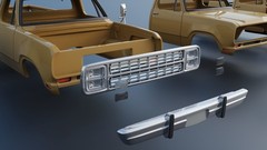 1/25 3d printed 1979 Dodge W150 Power Wagon by Andrey Bezrodny