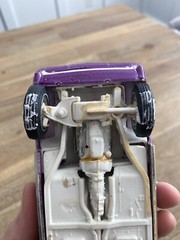 Vintage 1960’s Corvette Sting Ray Built Model Car 76BP Purple Vette FREE SHIP