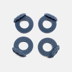 1/25 Resin 15 inch Smoothie Wheels, BFGoodrich Radial T/A Tires, and Brake Set