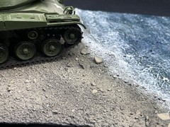 1/35 Scale Military Diorama Base Terrain Display Model Soldiers Figures Diecast