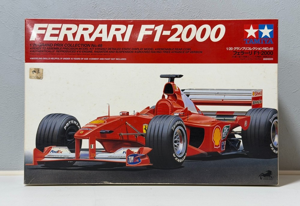 TAMIYA 20049 1/20 Scale FERRARI F1-2000 (FULL-VIEW)
