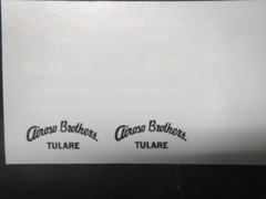 Airoso Bros 41′ Willys B/GS 1/25 Decal from Fremont Racing Specialties
