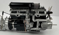 Pocher 1/8 Mercedes-Benz 500K 540K Inline-8 Engine Assembly Gearbox Transmission