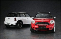 Hasegawa 1/24 Scale MINI COOPER S COUNTRYMAN ALL 4 Plastic Model Kit CD21