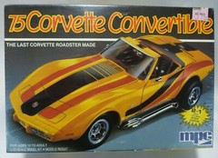 MPC ’75 Corvette Convertible #6360, 1/25 Scale Model Kit – New
