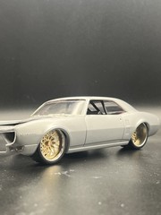1/24 Resin T/A Snowflake Super Wide 3D Printed Wheel Set