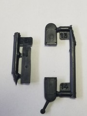 SWITCH / VALVE Part # 9,13,14 from Kenworth Aerodyne Cab Over AMT 1:25 Model Kit