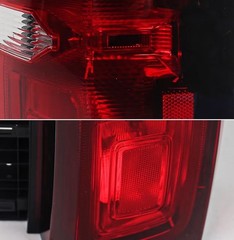 FIONE Tail Lights Compatible with Chevrolet Tahoe Suburban 2015-2020 Red Lens