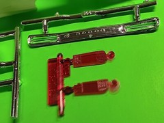 1970 Dodge Coronet Super Bee 1/25 MPC Body Hood Chrome Bumper Taillights