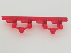 1960 Chevy Nomad Station Wagon STOCK (R1) TAILLIGHTS from AMT 1:25 Model Kit 60
