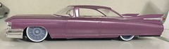 Resin 22 Scale In. Cadillac Resto-mod Wheels, W/Bullets And Whitewalls,1/24 1/25