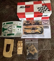 Starter Porsche 908/03 Tergal Le Mans 1972 Resin Car Kit 1:43 Made In France
