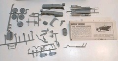 Revell Highway Pioneers Jaguar, Gowland 36 Cord, Rolls Royce Model Kit Parts Lot