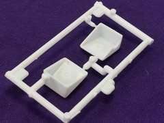 1991 Chevy S-10 Lowrider BOX BED STEREO SPEAKERS from Revell 1:25 Model Kit 91