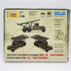 Zvezda Models 1/100 (Snap-Fit) BM-13 “Katyusha” Multiple Rocket Launcher System