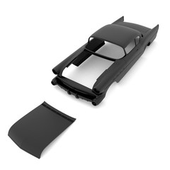 1/25 Scale Resin 1957 Buick Roadmaster Body 3D Printed