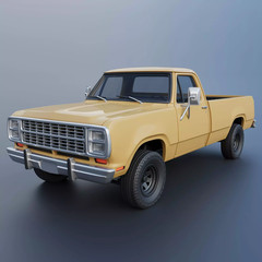 1/25 3d printed 1979 Dodge W150 Power Wagon by Andrey Bezrodny