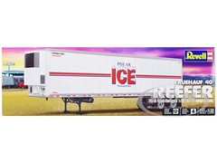 LEVEL 4 MODEL KIT FRUEHAUF 40′ REEFER TRAILER 1/32 SCALE MODEL BY REVELL 14541