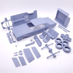 1967 Mercury Cougar – 1:25 Scale Resin Kit Accessories Diecast Vehicle Car Model