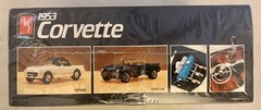 AMT 6519 1953 CORVETTE 1/25 SCALE MODEL KIT FS