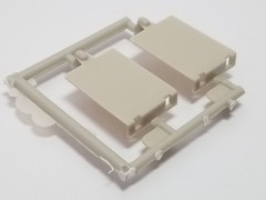 1972 FORD F350 Tow Truck MUD FLAPS from Moebius 1:25 Model Kit 72
