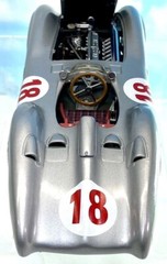 Mercedes Benz Race Racing Car Racer Vintage Le Mans Built Model 24Metal
