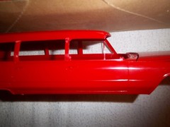 VINTAGE Jo Han Fire Rescue Ambulance 1/25 Model Kit OPEN BOX