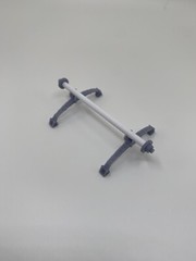 1:25 Adjustable Gasser Straight Axle Leaf Spring Front End Set. (unchromed)