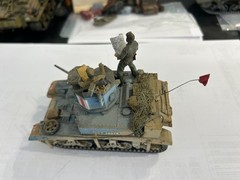 WW2 British Mk Vl light tank built painted 1:35 Afican campaign