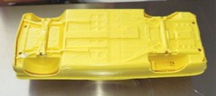 1964 Corvair AMT Craftsman Yellow Spyder Unbuilt Torn box ~ Includes “alligator”