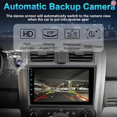 4G+64G Android 15 Car Stereo for Honda CRV 2007-2011 with Wireless