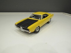 1969 Mopar Dodge Charger tubbed custom Car model Kit 1/25 Built vintage