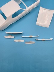 1971 – 1973 Ford Mustang Coupe 1/25th Scale Resin Cast Model Kit Cast By RCRC