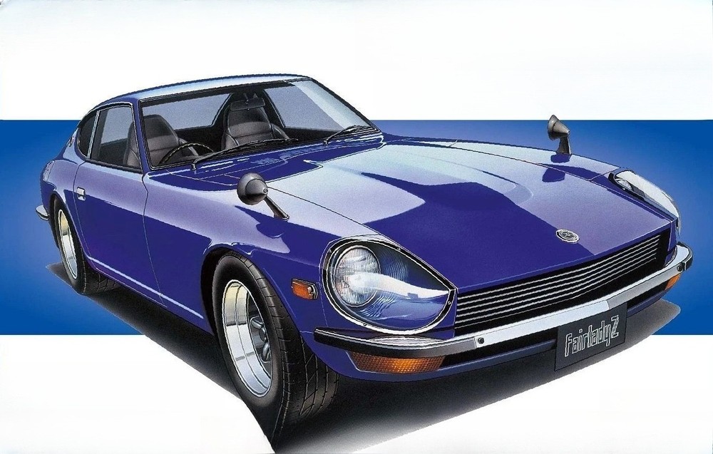 Fujimi 03928 ID-60 1/24 Nissan Datsun Fairlady 240ZL S30 Japan Import Model Kit