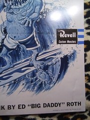 Rare Vintage Revell 1963 sales poster Ed Big Daddy Roth Surfink quality reprint