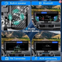 Carplay Screen for Car,10.26″ HD Car Stereo for Apple Carplay & Android