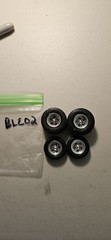 MODEL CAR SLICKS, TIRES AND MAGS BLE02