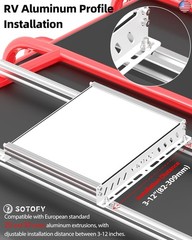 SOTOFY Starlink Mini Roof Rack Mount, Starlink Mini Mount for RV Ladder, Pole,